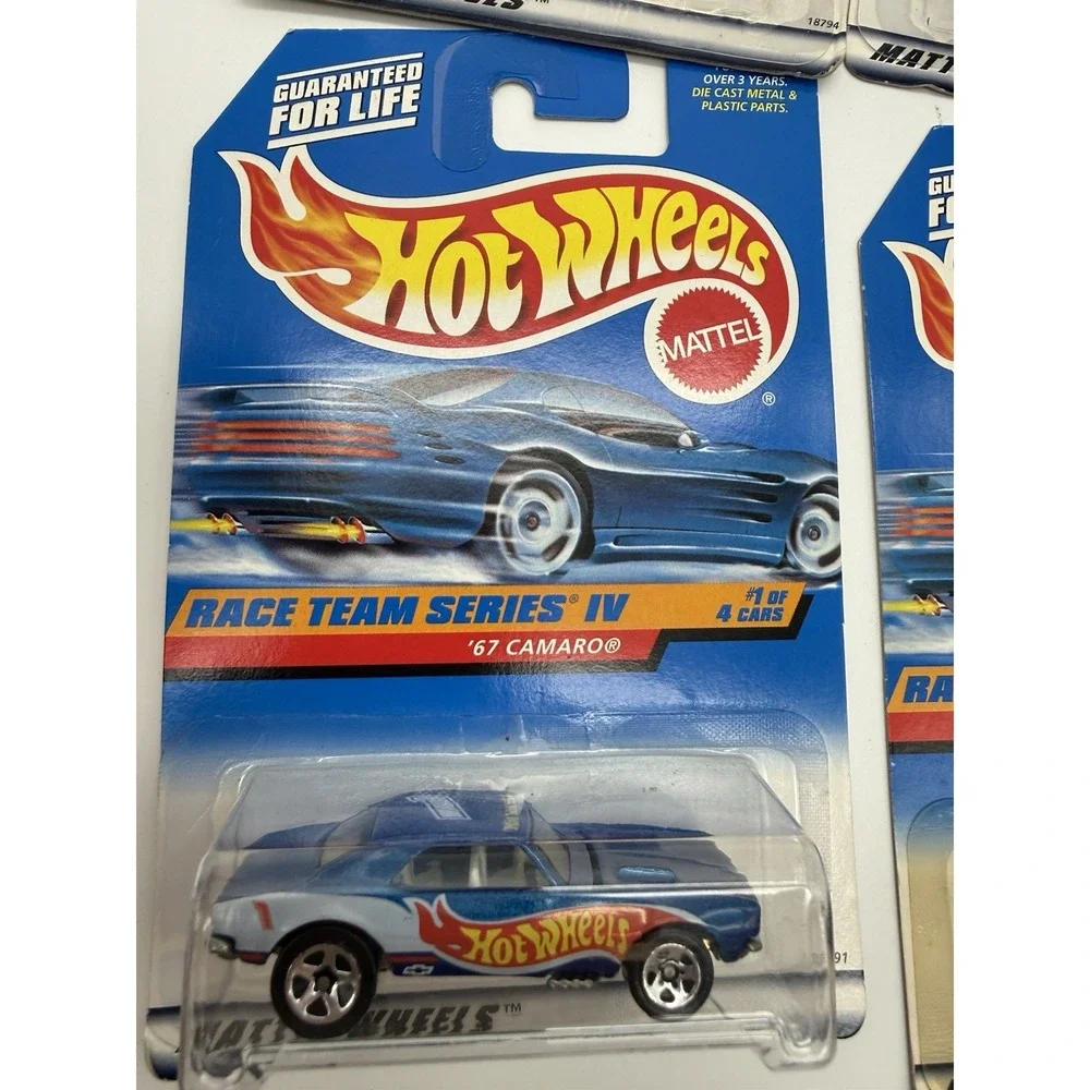 1997 Hot Wheels Race Team Series IV Complete Set Of 4 Vehicles 725,726,727,728‎